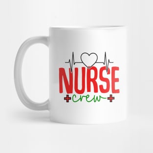 christmas nurse crew Mug